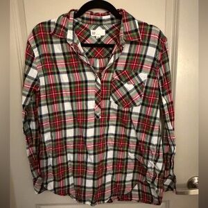 GAP Multicolor Plaid Shirt | Size Medium